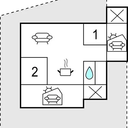 2 Bedroom In Ebeltoft